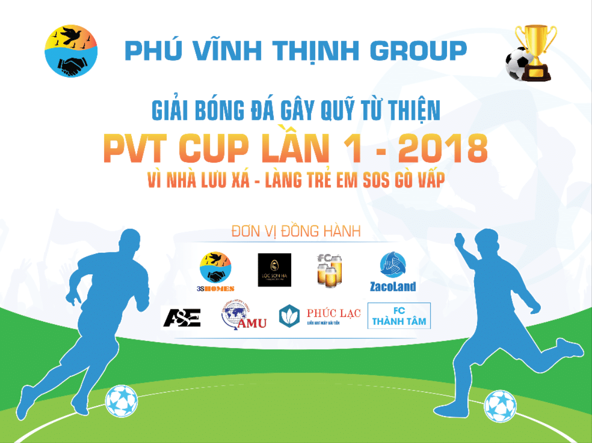 Giải bóng đá từ thiện PVT Cup: \